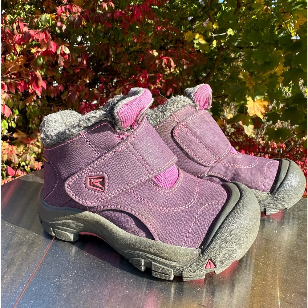Keen Toddler Winter Hightop Boots Fur Lined Purple | 27-28 or 10